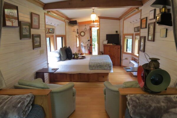 Mack Rail Cabin Car interior